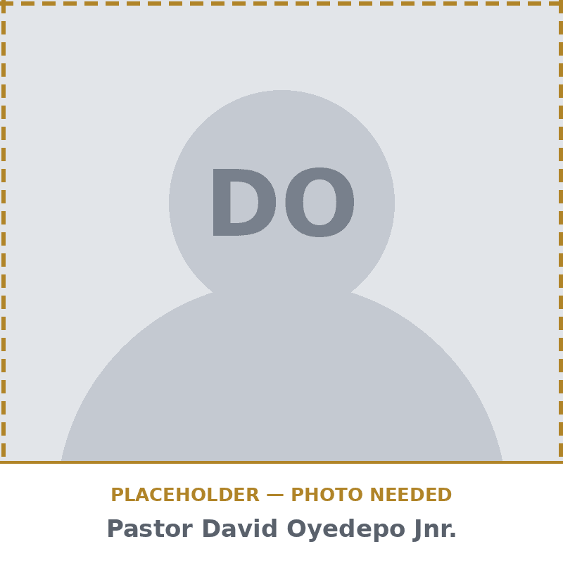 Pastor David Oyedepo Jnr.